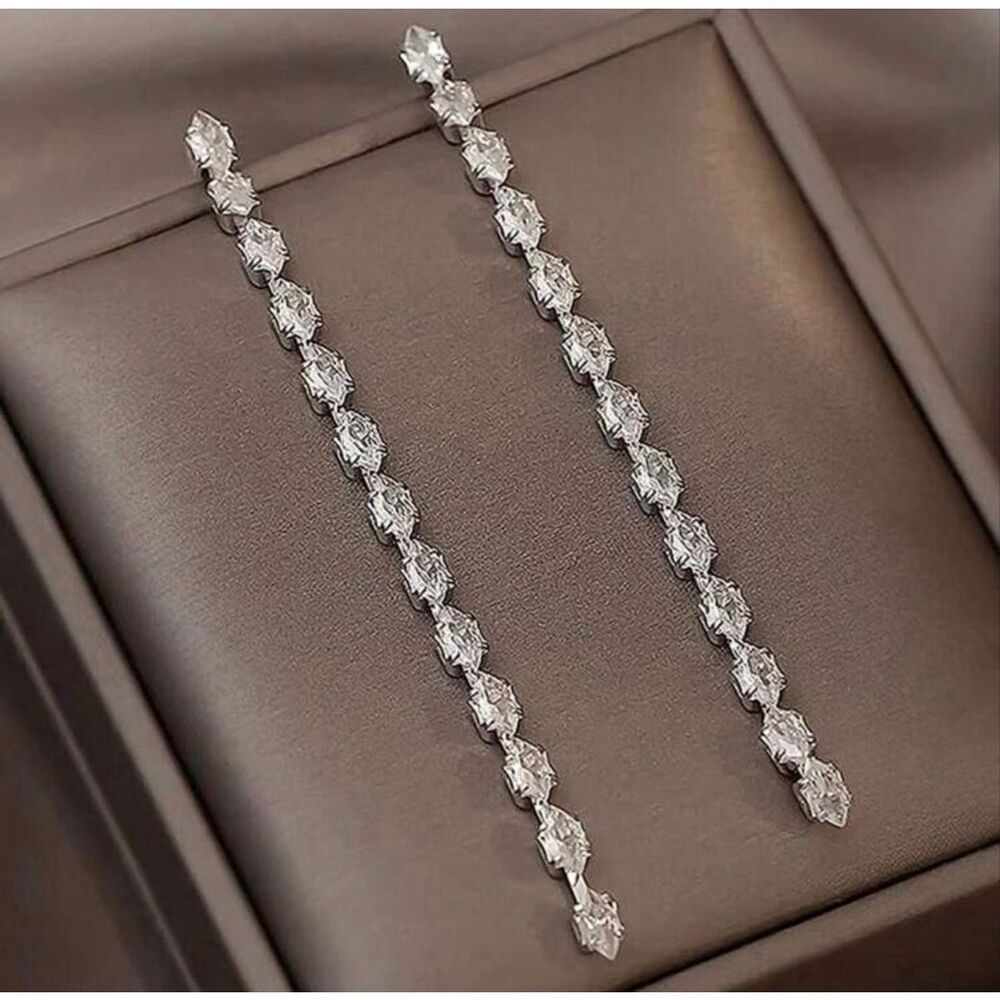 Dangle CZ Earrings